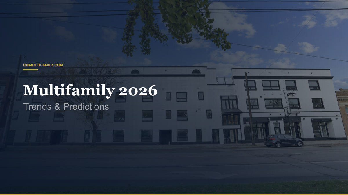 Multifamily in 2026: Trends, Challenges & Predictions
