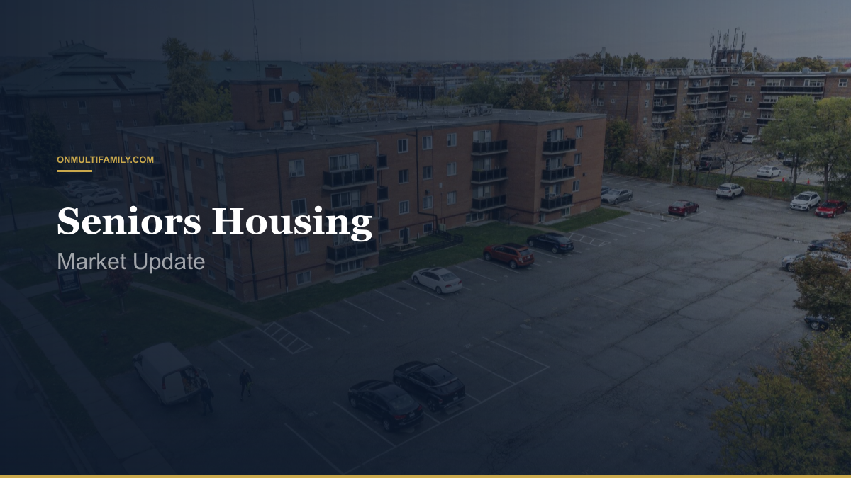 Seniors Housing Market Update + New Team Member